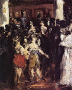 Edouard Manet Le bal de l'Opera oil on canvas